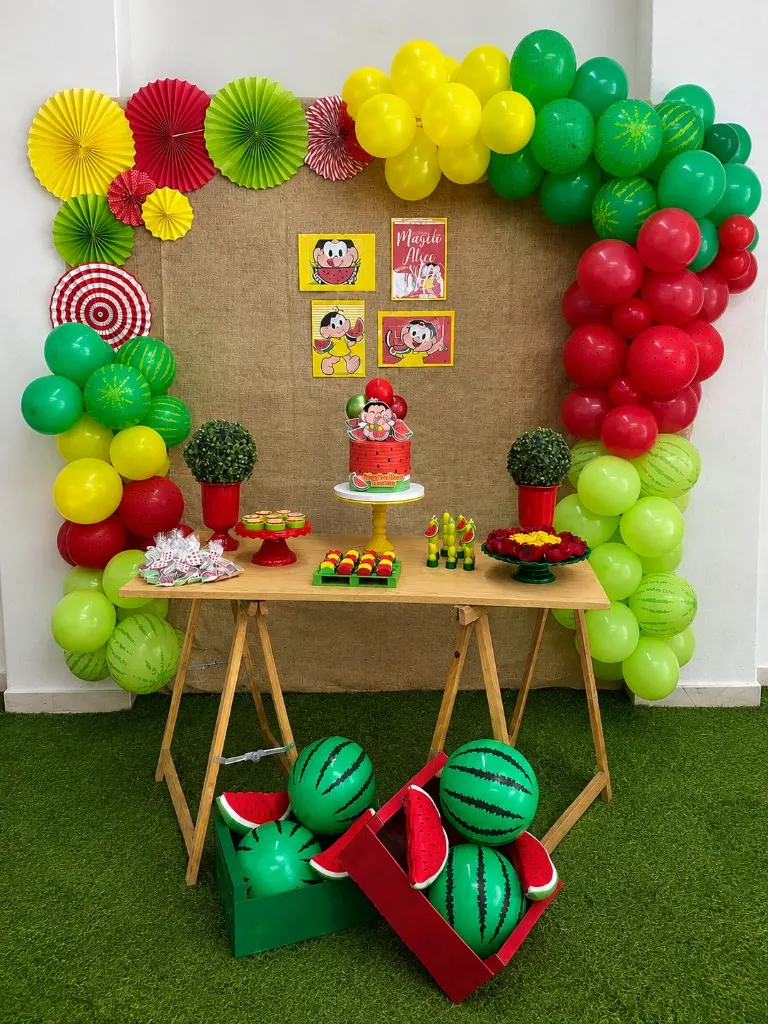 Decoração Magali no O Galpão
